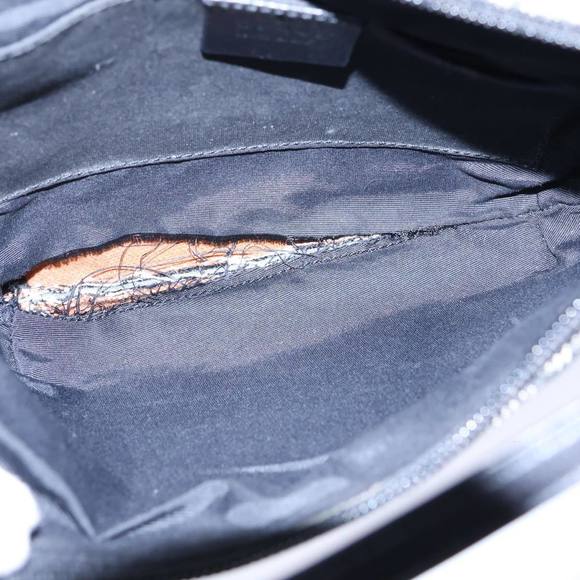 GUCCI GG Canvas Hand Bag Black Auth ep3704 - Picture 16 of 16